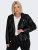 Only Carmakoma Emmy Biker Jacket Black - Δερμάτινα μπουφάν - 