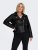 Only Carmakoma Emmy Biker Jacket Black - Δερμάτινα μπουφάν - 