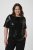 Kaffe Curve Mirana Sequin Blouse Black - Μπλούζες - 