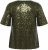 Kaffe Curve Mirana Sequin Blouse Ivy Green - Μπλούζες - 