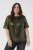 Kaffe Curve Mirana Sequin Blouse Ivy Green - Μπλούζες - 