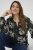 Kaffe Curve Kimmie Blouse Black Chalk Embroidery - Μπλούζες - 