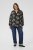 Kaffe Curve Kimmie Blouse Black Chalk Embroidery - Μπλούζες - 