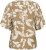 Kaffe Curve Marla Blouse Oak Chalk Leaf - Μπλούζες - 