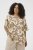 Kaffe Curve Marla Blouse Oak Chalk Leaf - Μπλούζες - 