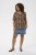 Kaffe Curve Ami Short Sleeve Blouse Printed Leopard - Πουκάμισα και τουνίκ - 