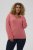 Kaffe Curve Jilanda V-Neck Pullover Red - Πουλόβερ και πλεκτά - 