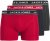 Jack & Jones Hector Solid Trunks 3-Pack Navy/Red/Grey - Μποξεράκια - μποξερακια ανδρικά μεγάλα μεγέθη
