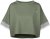 Nora Mikken AGNES Crop Top Green - Μακό μπλουζάκια - 