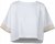 Nora Mikken AGNES Crop Top White - Μακό μπλουζάκια - 