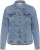 Kaffe Curve Vilana Denim Jacket Washed Blue - Τζιν μπουφάν - 