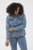 Kaffe Curve Vilana Denim Jacket Washed Blue - Τζιν μπουφάν - 