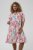 Kaffe Curve Hayley Dress Multi Color Flower - Μίντι φορέματα - 