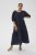 Kaffe Curve Thea Dress Midnight Marine - Μάξι φορέματα - 
