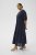 Kaffe Curve Thea Dress Midnight Marine - Μάξι φορέματα - 