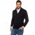 JP1880 Cardigan Knitted with Zipper Navy TALL - ΑΝΔΡΙΚΑ ΡΟΥΧΑ MT-6XLT - Μεγέθη TALL