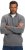 JP1880 Sweater Quarter Zipper Grey - φούτερ/Φούτερ με κουκούλα - φούτερ/Φούτερ με κουκούλα ανδρικά μεγάλα μεγέθη 