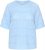 Kaffe Curve Minia Pullover Powder Blue Melange - Πλεκτά πουλόβερ - 