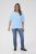 Kaffe Curve Minia Pullover Powder Blue Melange - Πλεκτά πουλόβερ - 