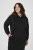 Kaffe Curve Annita Sweatshirt Black - Φούτερ με κουκούλα - 