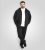 Duke Kenilworth Pin Tuck Sleeves Zip Through Hoodie Dark Navy TALL - TALL Φούτερ - 
