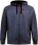D555 Mansfield Hoodie with Zipper Navy - φούτερ/Φούτερ με κουκούλα - φούτερ/Φούτερ με κουκούλα ανδρικά μεγάλα μεγέθη 