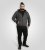 Duke Fareham Bonded Sherpa Lining Knitted Hoodie Grey - φούτερ/Φούτερ με κουκούλα - φούτερ/Φούτερ με κουκούλα ανδρικά μεγάλα μεγέθη 