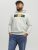 Jack & Jones Codyy Hoodie White - φούτερ/Φούτερ με κουκούλα - φούτερ/Φούτερ με κουκούλα ανδρικά μεγάλα μεγέθη 