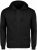 Big Bones Zorro Hoodie with Zipper Black - φούτερ/Φούτερ με κουκούλα - φούτερ/Φούτερ με κουκούλα ανδρικά μεγάλα μεγέθη 