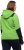 Ulla Popken Contrast Inserts Sweater Knit Hoodie Light Green - φούτερ/Φούτερ με κουκούλα - 
