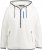 Ulla Popken Teddy Fleece Partial Zip Hoodie Snow White - φούτερ/Φούτερ με κουκούλα - 