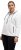 Ulla Popken Teddy Fleece Partial Zip Hoodie Snow White - φούτερ/Φούτερ με κουκούλα - 