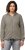 Ulla Popken Drawstring Hem Zip-Up Hoodie Grey - φούτερ/Φούτερ με κουκούλα - 