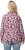 Ulla Popken Floral Print Drawstring Collar Hoodie Vanilla - φούτερ/Φούτερ με κουκούλα - 
