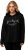 Ulla Popken City Name Graphic Hoodie Black - φούτερ/Φούτερ με κουκούλα - 