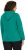 Ulla Popken Face Graphic Long Sleeve Hoodie Emerald Green - φούτερ/Φούτερ με κουκούλα - 