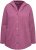 Ulla Popken Cable Knit Long Sleeve Hoodie Berry - φούτερ/Φούτερ με κουκούλα - 
