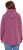 Ulla Popken Cable Knit Long Sleeve Hoodie Berry - φούτερ/Φούτερ με κουκούλα - 