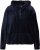 Ulla Popken Corduroy Hoodie Navy - φούτερ/Φούτερ με κουκούλα - 