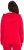 Ulla Popken Plunge Neck Long Sleeve Hoodie Salsa Red - φούτερ/Φούτερ με κουκούλα - 