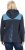 Ulla Popken Waffle Pique Contrast Color Hoodie Navy - φούτερ/Φούτερ με κουκούλα - 