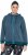 Ulla Popken Fleece-Lined Hoodie Dark Petrol - φούτερ/Φούτερ με κουκούλα - 