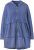 Ulla Popken Tiered Flounce Panel Zip Up Hoodie Atlantic Blue - φούτερ/Φούτερ με κουκούλα - 