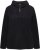 Ulla Popken Fleece Sweatshirt Hoodie Black - φούτερ/Φούτερ με κουκούλα - 