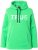 Ulla Popken TRUE Lettering Hoodie Mint Green - φούτερ/Φούτερ με κουκούλα - 