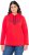 Ulla Popken TRUE Lettering Hoodie Neon Red - φούτερ/Φούτερ με κουκούλα - 