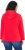 Ulla Popken TRUE Lettering Hoodie Neon Red - φούτερ/Φούτερ με κουκούλα - 
