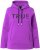 Ulla Popken TRUE Lettering Hoodie Neon Red - φούτερ/Φούτερ με κουκούλα - 