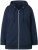 Ulla Popken Decorative Seam Zip-Up Hoodie Navy - φούτερ/Φούτερ με κουκούλα - 