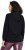 Ulla Popken Decorative Lace-Up Hoodie Black - φούτερ/Φούτερ με κουκούλα - 